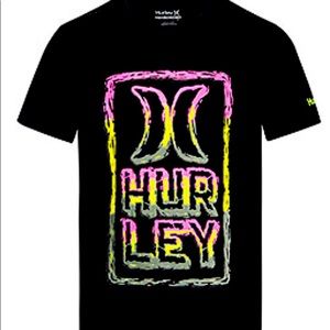 Hurley new t shirt in med and lg